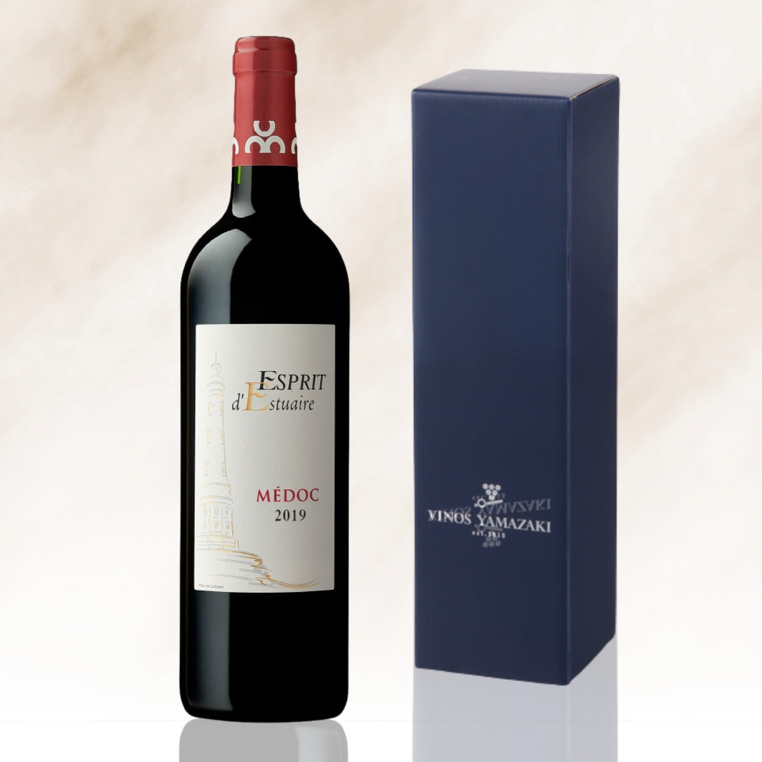 ボルドー銘醸地メドック産プレミアムワインギフト【ギフト箱付】