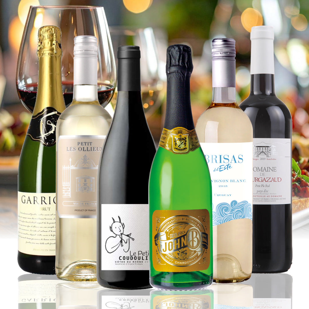 【WEB限定】11月プレミアムワインバスケット 赤2 白2 泡2本セット【SET】