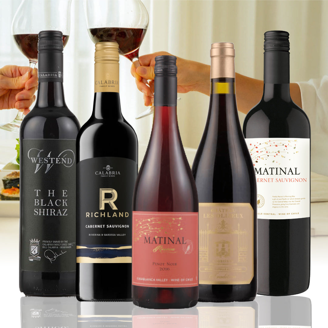 【WEB限定】11月ワインバスケット うま得 エンジョイワイン 赤 5本セット【SET】