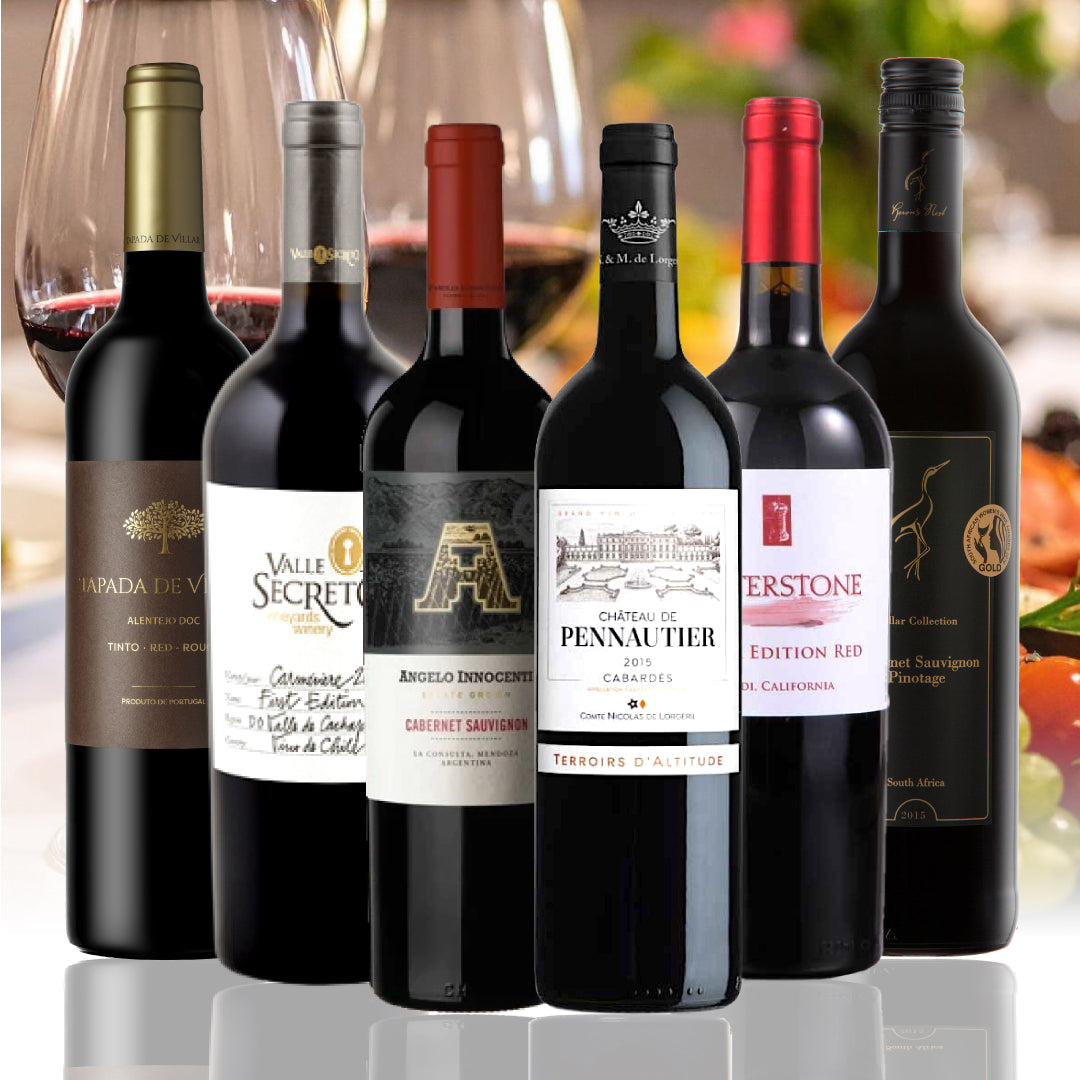 【WEB限定・ポイントクラブ会員様限定】年初めのメンバーズセール赤6本セット